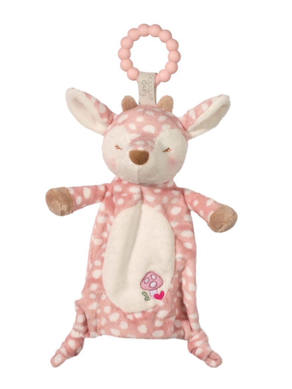 Farrah Pink Fawn Baby Teether